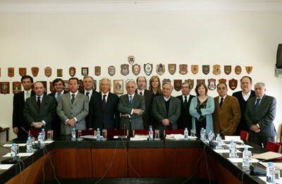 Membros da comissão de  Defesa Nacional