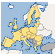 Mapa da União Europeia